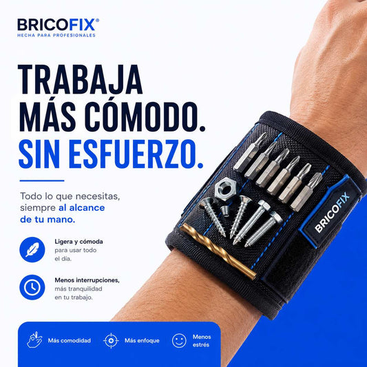 Pulsera Magnética para Trabajar Más Cómodo