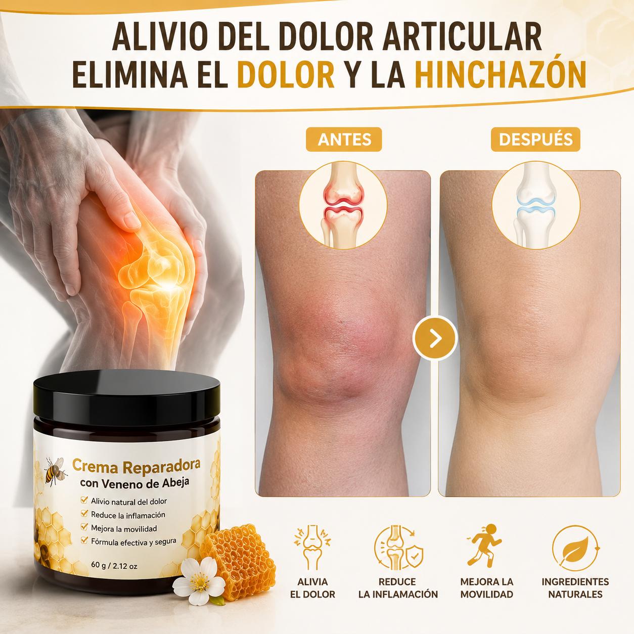Crema Reparadora con Veneno de Abeja