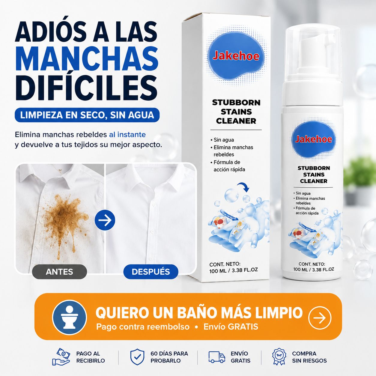 PureWear™ – Tu ropa impecable. Sin manchas.